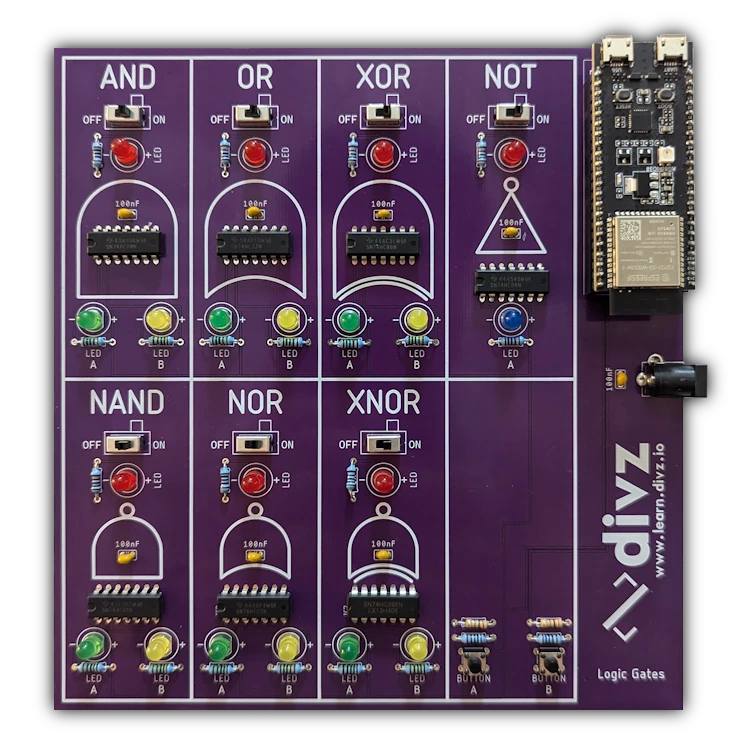Hardware & Software Logic Gate PCB