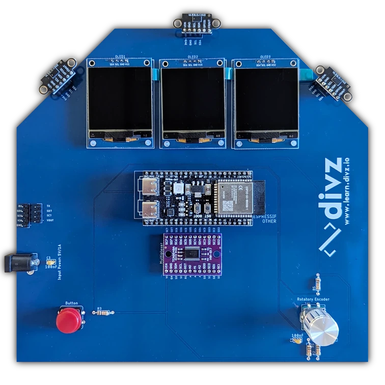 I2C Multiplexing PCB